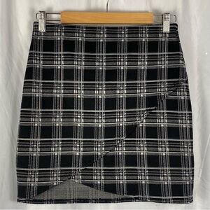 Windsor Academia Plaid Women's Mini Skirt Size Large